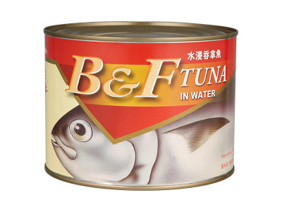 B&F 水浸吞拿魚 1880克 / 6罐