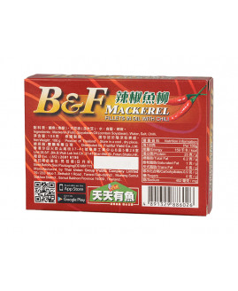 B&F辣椒魚柳 106克 / 3罐