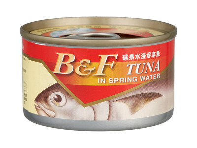 B&F 礦泉水浸吞拿魚 95克 / 3罐