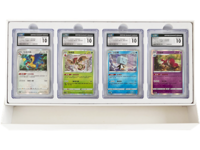 #8062 Pokemon 寶可夢繁體版 4卡珍藏盒