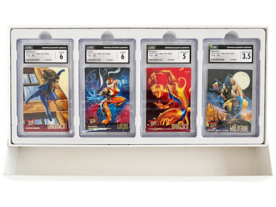 #8067 X-Men 漫畫英文版4卡珍藏盒