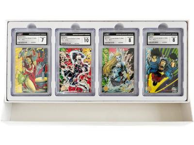 #8068 Marvel 漫畫英文版4卡珍藏盒