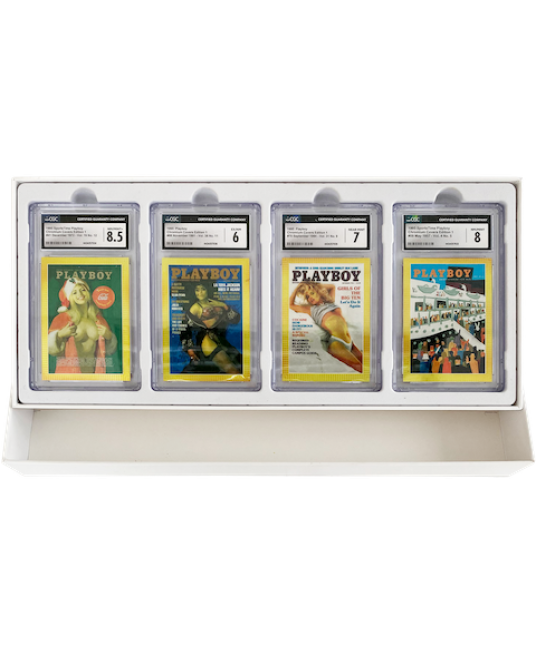 #8072 Play Boy 花花公子英文版4卡珍藏盒