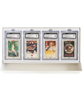 #8074 Cocacola 可口可樂英文版4卡珍藏盒