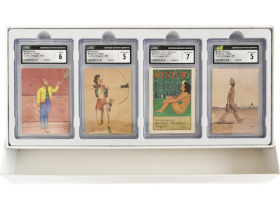 #8075 Comic 漫畫英文版4卡珍藏盒