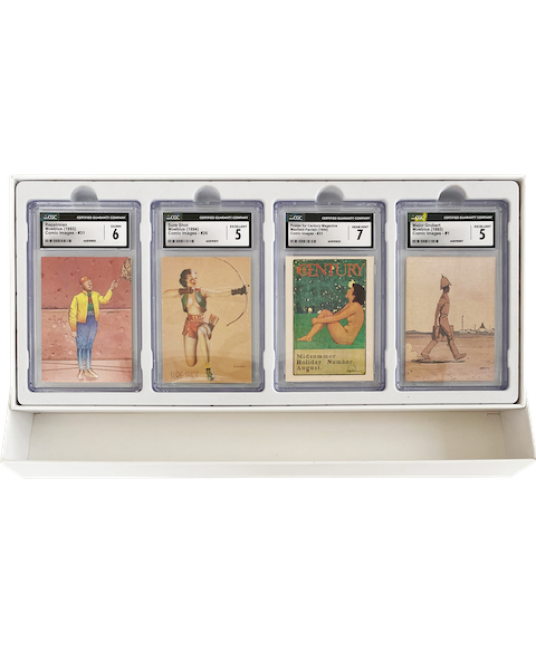 #8075 Comic 漫畫英文版4卡珍藏盒