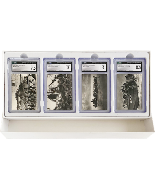 #8079 WWII 二次大戰英文版 4卡珍藏盒