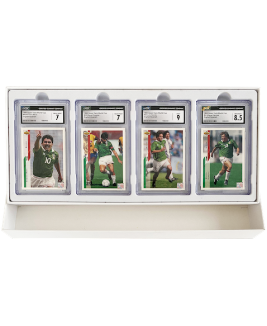 #8080 Football star 足球星英文版 4卡珍藏盒