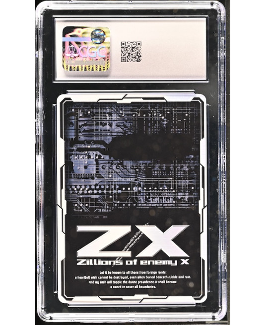 N114 Zillions of enemy X 鑑定收藏卡