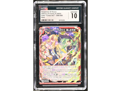 N118 Zillions of enemy X 鑑定收藏卡