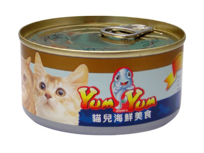 貓兒海鮮餐美食(貓糧) 170克 / 48罐